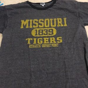 Mizzou short sleeve shirt